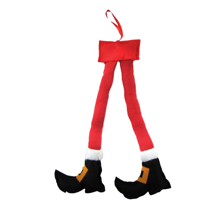 Funny Santa Claus Elf Legs 2pc Set Christmas Car Truck Home Hanging Xmas Decor Funny Santa Claus Elf Legs 2pc Set Christmas Car Truck Home Hanging Xmas Decor