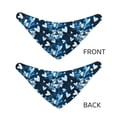 thumbnail image 3 of Honeii Ice Blue Heart Print Pet Scarf Dog Bandanas for Dogs Triangle Dog Scarfs,Bandana Pet Cute Scarf Bibs for Small Medium Dogs and Cat-Small, 3 of 5