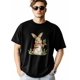 thumbnail image 1 of Easter Graphic Short Sleeve Men's T-Shirt, L Black, 1 of 8