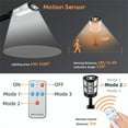 thumbnail image 4 of 2 Pack Solar Street Lights, Outdoor Street Lamps Motion Sensor, Dusk to Dawn Solar Lights, Street Security Lighting for Home Garden Patio Yard, 4 of 6