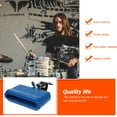 thumbnail image 3 of NUOLUX 1Pcs Kit de Batterie Durable Cloche de Vache pour Instruments de Percussion à Main en Bleu, 3 of 6