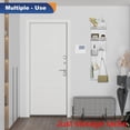 thumbnail image 5 of Peg Board Wall Organizer Desk and Gaming Small Pegboard Kit for Office and Kitchen(2-Pack Grey-Clear), 5 of 7