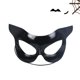 thumbnail image 4 of Máscara de gato de Halloween, máscara de media cara, máscara de Catwoman, disfraces de fiesta, 3 piezas, 4 of 5