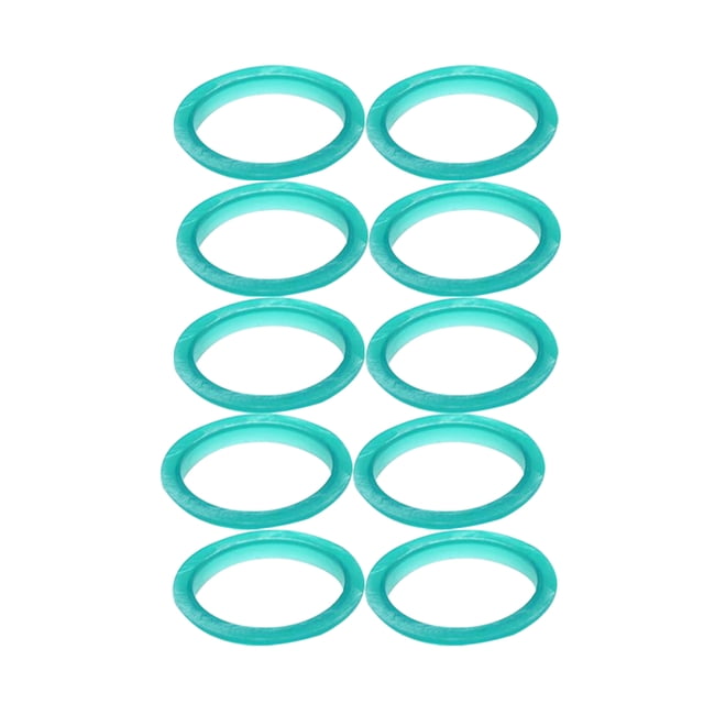 EeaseMX 10 anillos de sellado de silicona para cápsulas de café reutilizables de acero inoxidable (azul cielo)