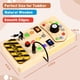 thumbnail image 5 of Tablero de Actividades Joyreal Montessori para Niños Pequeños con Interruptor de Luz LED, 5 of 7