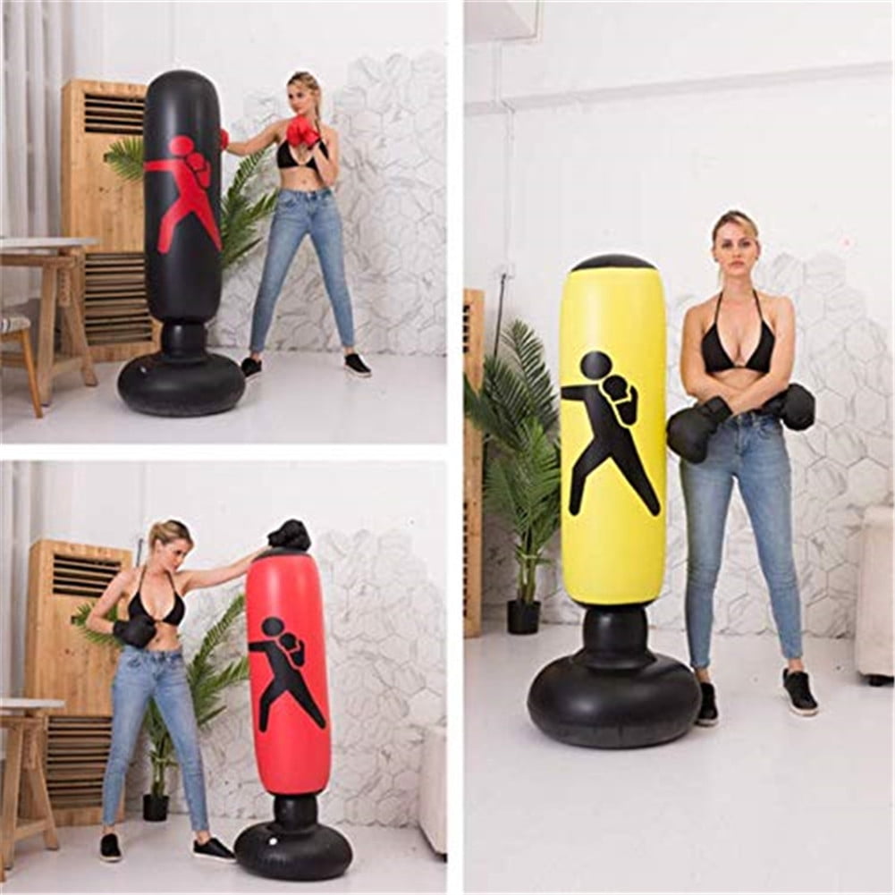 Approx 30X12" Brand New Great Graphics. Modelo Punching Bag Shaped Inflatable 