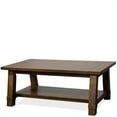 thumbnail image 4 of Riverside Windridge Wood Angle-Leg Coffee Table in Sagamore Burnished Ash, 4 of 9