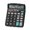 Black, variant on 12 Bit Solar Powered Calculator with Large Display for Student and Desktop Use