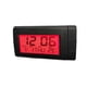 thumbnail image 1 of Reloj digital para automóvil Speravity autoadhesivo rectangular ABS Naranja, 1 of 6