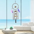 thumbnail image 5 of Handmade Heart - Shaped Dream - Catcher Wind Chimes - Ideal for Garden and Home Decor, 5 of 6