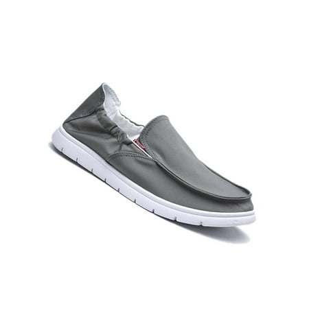 

Audeban Mens Slip On Casual Canvas Shoes Trainers Boat Moccasin Loafers Driving Shoes