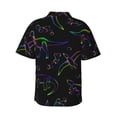thumbnail image 3 of Bixox Men's Hawaiian Shirts Men's Dinosaur Print Short-Sleeve Shirt-Small, 3 of 8