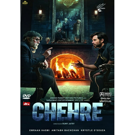 Chehre Hindi Movie - Film DVD -English Subtitles (NTSC - All Region)