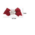 thumbnail image 2 of 2pcs Accessories Wedding Bride Shoe Clip Shoe Decorations Bowknot Shoes Buckle Removable Charm Buckle BLACK, 2 of 7