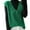 Green, variant on Women's Knit Vest Deep V Neck Loose Fitting Sleeveless Pullover Sweater Cardigan For Casual Wear