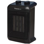 9 In. 750/1500W 5120 Btu 160 Sq-Ft. Ceramic Heater