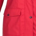 thumbnail image 3 of Chaqueta cortavientos con capucha de talla grande para mujer, abrigo de escalada, impermeable, para lluvia, 3 of 5