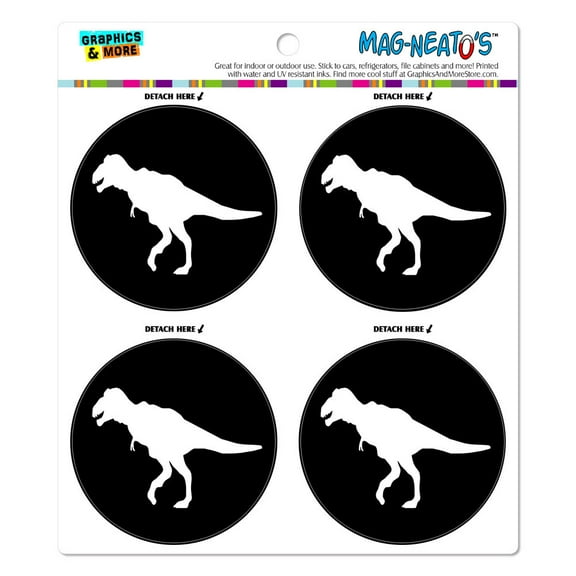Dinosaur Tyrannosaurus T-Rex MAG-NEATO'S(TM) Car/Refrigerator Magnet Set