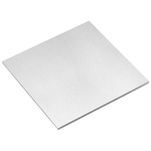 Uxcell 100mm x 100mm x 5mm Rectangle 6061 Aluminum Sheet Flat Metal Plate Stock