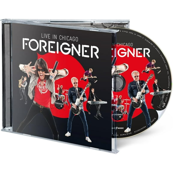 Foreigner Live in Chicago (CD) Album (Jewel Case)