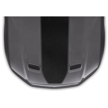 Pinstripe Blackout Vinyl Graphic Hood Decal Compatible with and Fits Ford Mustang 2018-2023