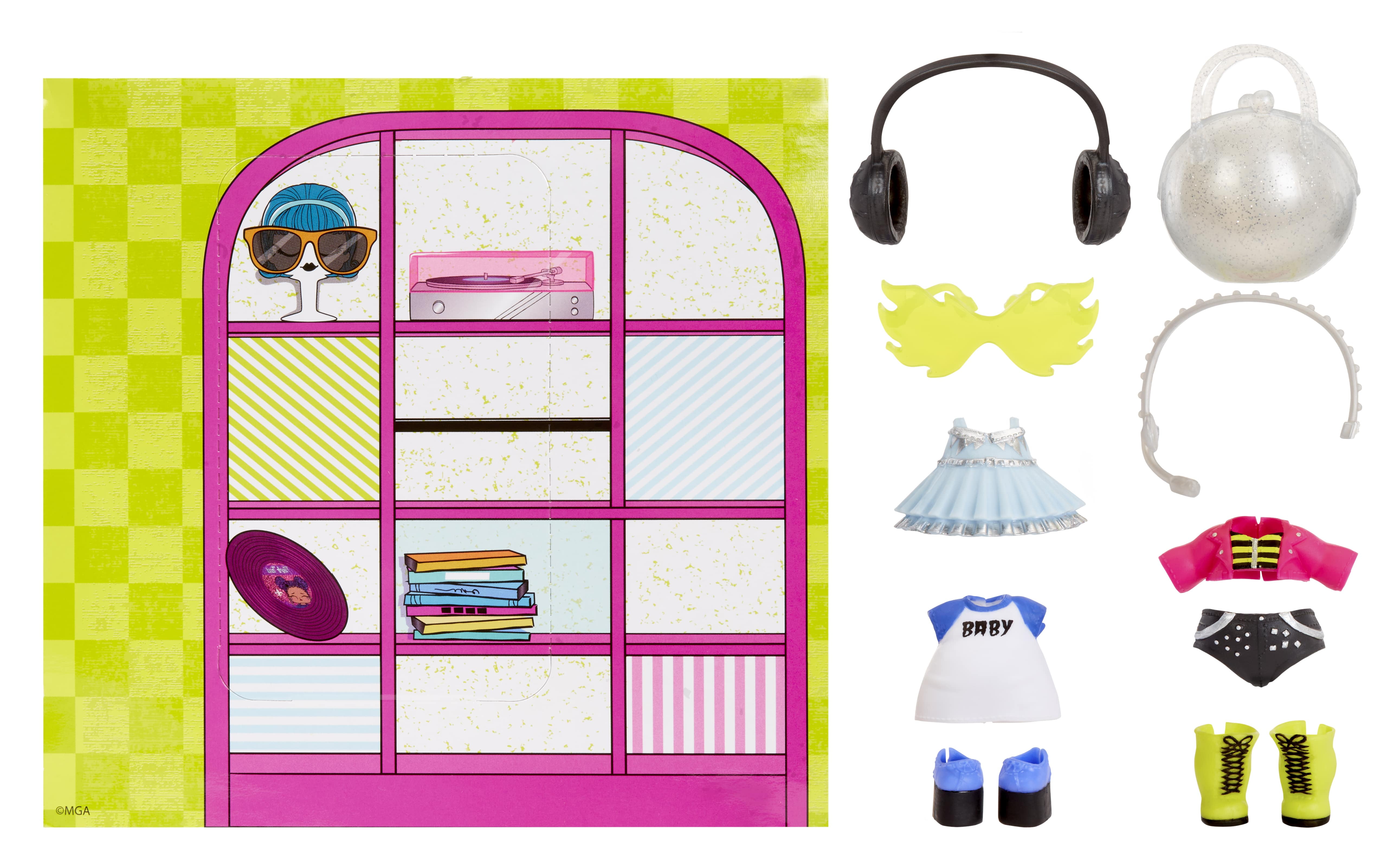 LOL Surprise Fashion packs, 6 Unique Styles Each with 3 Outfits, 2 Pairs of Shoes, 4 Accessories