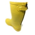 thumbnail image 2 of Forver Young Women's Solid Color With Back Mock Zipper Rain Boots, 2 of 5