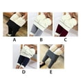 thumbnail image 4 of Sonducket Mallas cálidas para mujer, mallas gruesas con realce, pantalones térmicos adelgazantes, elásticos, para clima frío, pantalones de Prendas para la parte inferior del cuerpo Gris oscuro XXL, 4 of 6