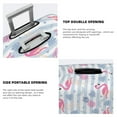thumbnail image 4 of Goofa Flamingo and Pineapple Pattern Luggage Covers For Suitcase,Suitcase Cover Protector Fit 18-32 Inch Luggage-Large, 4 of 9