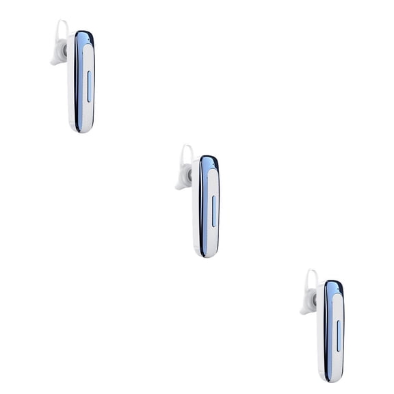 Injueey Auriculares compatibles con Bluetooth Earhook Auriculares Recargables Manos libres Teléfonos móviles Auriculares Accesorios para teléfonos Type7 NO7