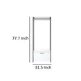 thumbnail image 5 of Cox Modular Closet System, 1 Storage Drawer, Hanging Rod, Black Metal Frame, 5 of 6
