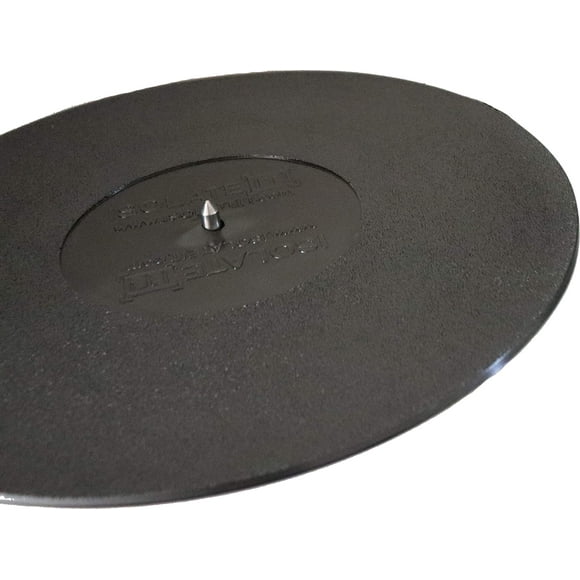 Tapis de Plateau Tournant Sorbothane Noir 6 mm pour DJs et Professionnels de l'Audio