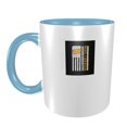 thumbnail image 2 of Taza de cerámica para café, té y trabajo de oficina, con la bandera de EE. UU., patriótico, para trabajadores postales, 2 of 8