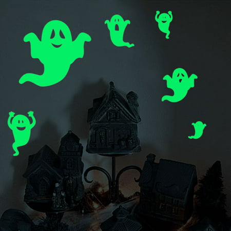 Ghost Removable Luminous Wall Sticker Home Halloween Decoration