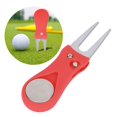 thumbnail image 3 of Outil de Réparation de Divot Vert pour Golf, Outil de Divot Vert, 6 Couleurs pour Golfeurs, Club de Golf Blanc, Jaune, Rouge, Violet, Bleu, Noir, 3 of 7