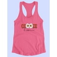 thumbnail image 3 of Choose Happiness Daisies Art Racerback Tank Women -Image by Shutterstock, Female Large, 3 of 4