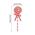 thumbnail image 2 of putnchl Colorful Christmas Lollipop Decorations, Creative Holiday Sticks, Candie, Christmas Tree Decorations, Props, 2 of 4