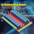 thumbnail image 6 of 2X 24V Isolated 16-Channel Relay Control Module High/Low Level Trigger 16-Channel Relay Module Interface Boards, 6 of 8