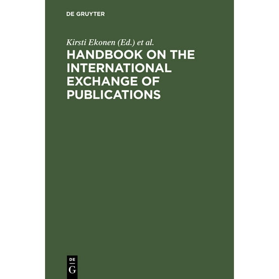 Handbook on International Exchange of Publications