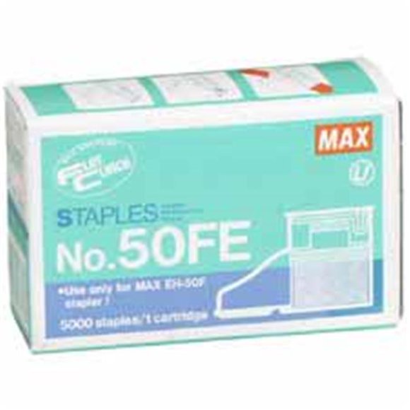 Max USA Corp MXB50FE Staple Cartridge F-EH-50F- 5- 000 Capacity