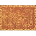 thumbnail image 1 of Ahgly Company Indoor Rectangle Abstract Brown Modern Area Rugs, 2' x 3', 1 of 4