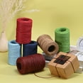 thumbnail image 4 of Hilo de Rafias Uxcell para Ganchillo, Cinta de Papel de Rafias de 131 Yardas y 1.5mm para Manualidades de Bricolaje [Verde], 4 of 6