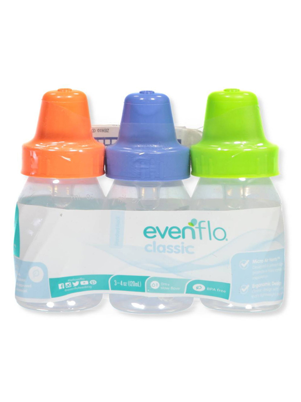 Evenflo 3Pack Bottles (4 oz.)