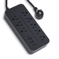 EL-08 US-regulated wiring board socket surge protection overload switch