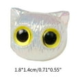 thumbnail image 5 of Necvior Cartoon Big Eyed Cat Bead Acrylic 3D Cat Head Loose Spacer Bead DIY Handmade Bracelet Necklace Jewelry Gift Accessory, 5 of 17