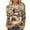 Multicolor#2, variant on Hvogkswy Christmas Shirts for Women Oversize Crewneck 3/4 Sleeve T-Shirts Trendy Holiday Print Casual Home Pullover Tops, Gifts for Women