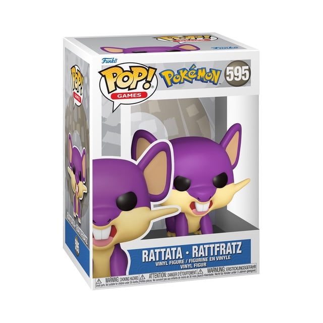 Figura Funko Pokémon Rattata Pop de vinilo de 10 cm