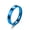 Blue, variant on 4mm Titanium Steel Men Women Wedding Multicolor Ring Band Statement Polished Matte Size 7 R14