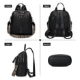 thumbnail image 3 of GOIACII Genuine Leather Backpack Purse for Women Multi-functional Elegant Soft Leather Shoulder Bag Shopping Trip Bag Medium, 3 of 9