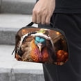 thumbnail image 2 of Thanksgiving Waterproof Oxford Cloth Charger Pouch Storage Box PC Case Cable Box Organizer Kitchen Cord Organizer 5.9x9.44x3.14 in, 2 of 6